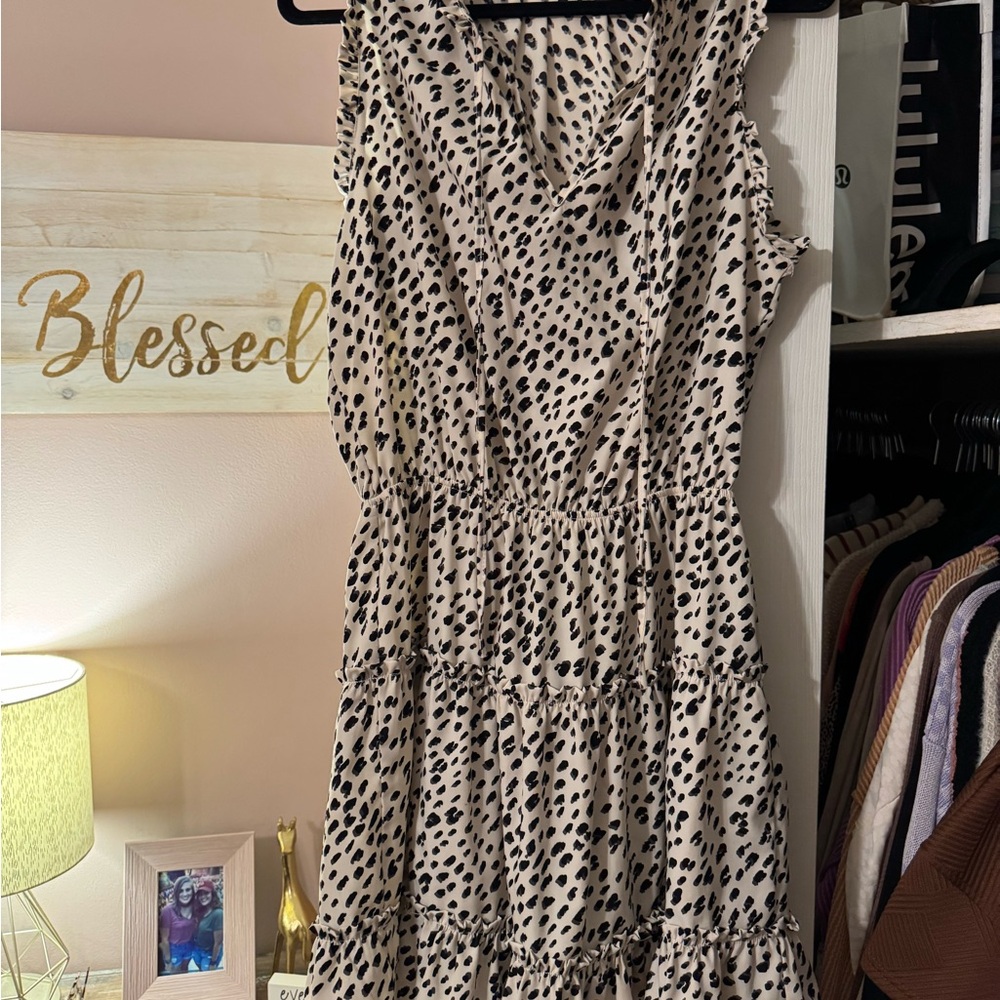 Pants Store Dalmation Print Dress